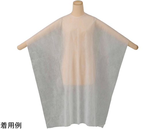 滝川 TBG ディスポドレス 袖なし 10枚入 1袋(ご注文単位1袋)【直送品】