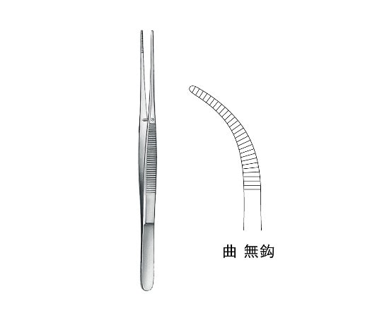 ジェイ・シー・ティ セムケン鑷子 JC01-1112 1個（ご注文単位1個）【直送品】