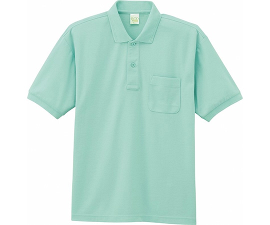 WHISEL（自重堂） 半袖ポロシャツ ミント グリーン SS 85254 1枚（ご注文単位1枚）【直送品】