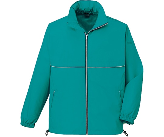 WHISEL(自重堂) ショートコート ピーコック グリーン L 40243 1枚(ご注文単位1枚)【直送品】