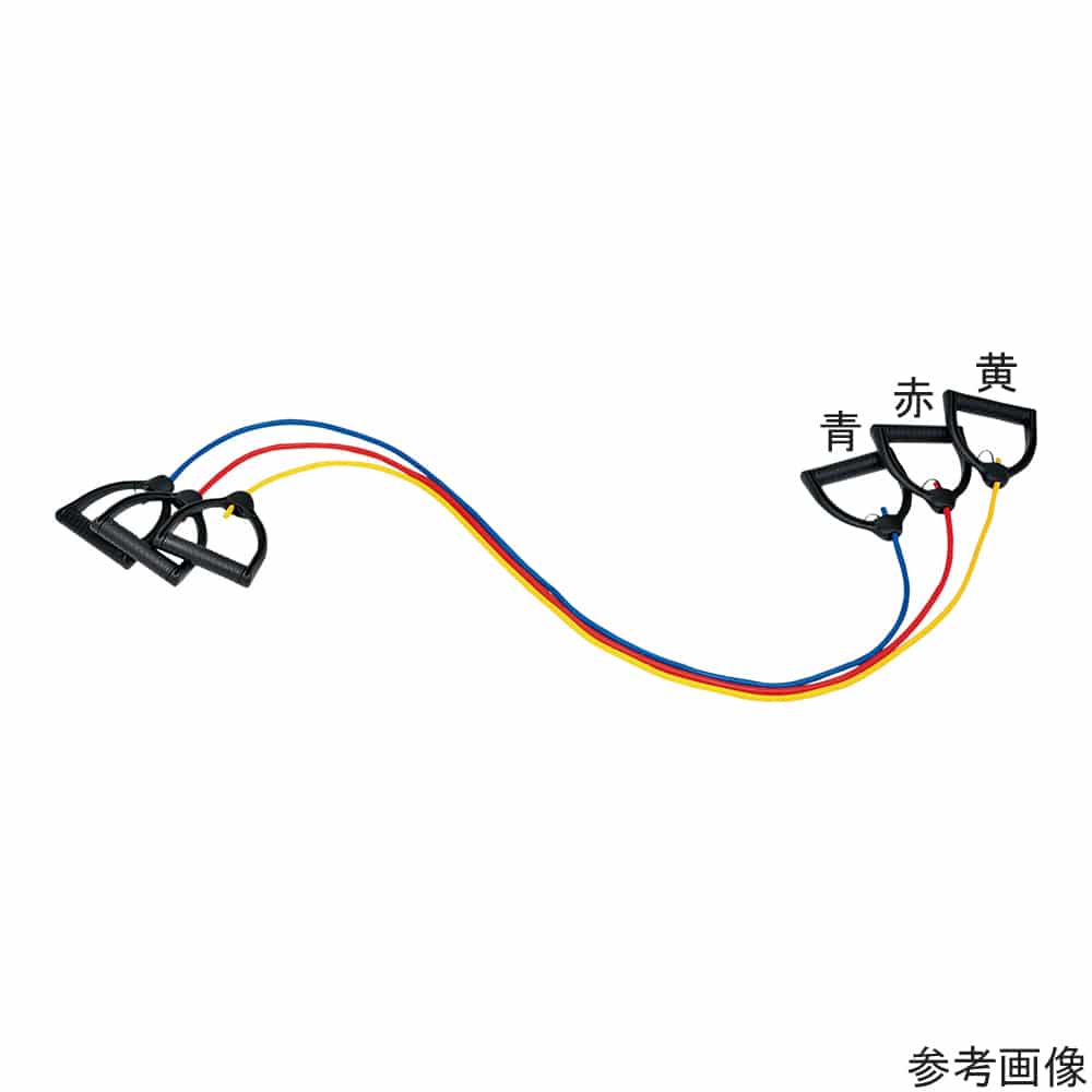 トーエイライト エクササイズチューブ 中 赤 H7417R 1セット（ご注文単位1セット）【直送品】