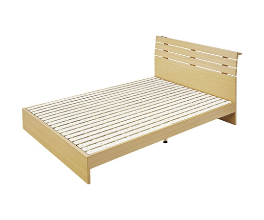 東谷 ダブルベッド ナチュラル B-80D-NA 1個（ご注文単位1個）【直送品】