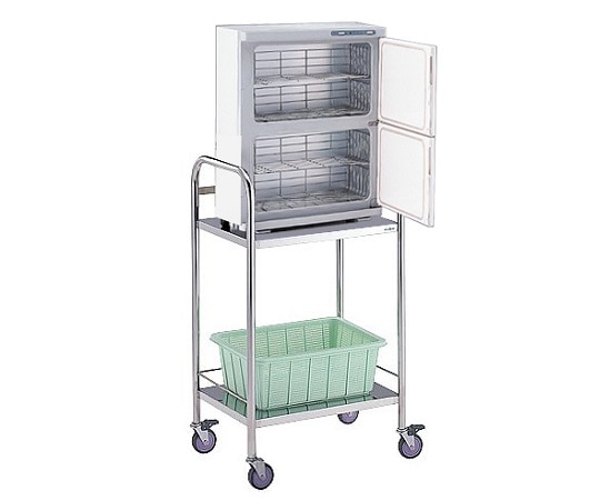 ナビス（アズワン） 清拭車 （おしぼり130~160本収納） KJ-16Ⅱ KJ-16II 1台（ご注文単位1台）【直送品】