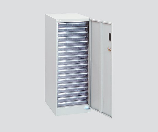 アズワン セキュリティフロアケース 浅型 323×438×880mm BF-S18 1台（ご注文単位1台）【直送品】