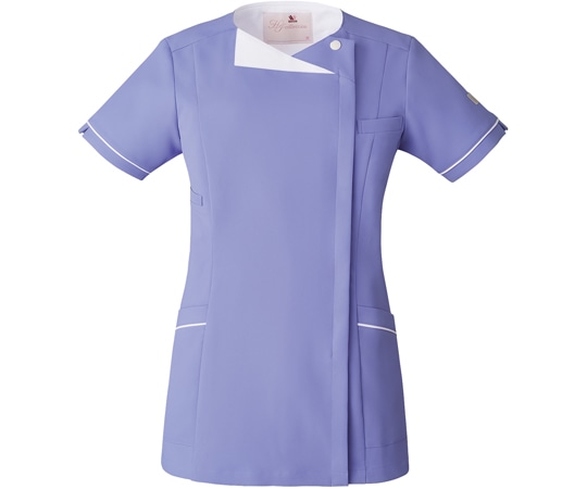 フォーク レディスジップスクラブR ストエカス×ホワイト 3L HI706-12 1枚（ご注文単位1枚）【直送品】