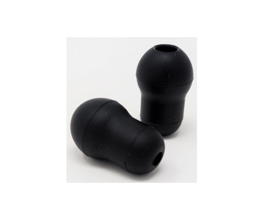 ユーメド貿易 ADソフトプラスイヤーチップ スモール ブラック 2個入 702-13 1袋（ご注文単位1袋）【直送品】