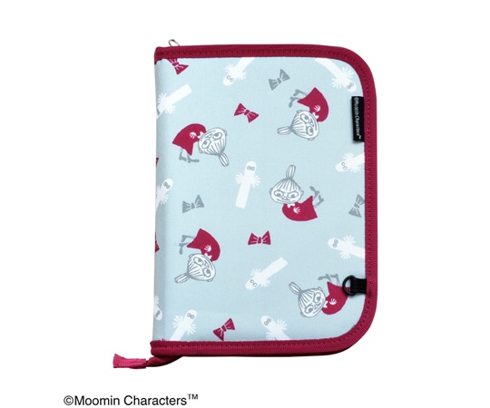 セントレディス ムーミン ホスピタルポーチ グレー/レッド ST-CNM0002 1個（ご注文単位1個）【直送品】