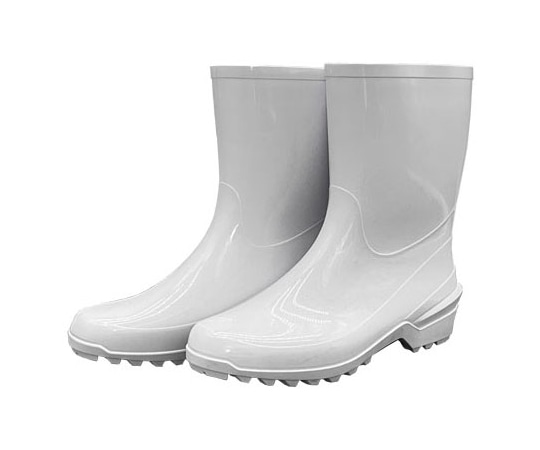 アサヒシューズ ハイゼクト紳士 長靴 K100 裏無 WH 27cm KG31051 1足(ご注文単位1足)【直送品】