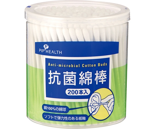 ピップ 抗菌綿棒 1個(200本入) H181 1個(ご注文単位1個)【直送品】