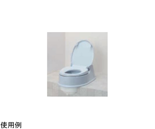 アロン化成 サニタリエースHG 両用式 ライトブルー 534-114 1個（ご注文単位1個）【直送品】