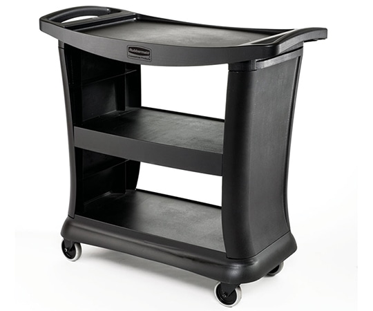 エレクター エグゼクティブサービスカート 多目的カート/万能カート ブラック W991×D533×H965mm RM9T68BK 1台（ご注文単位1台）【直送品】