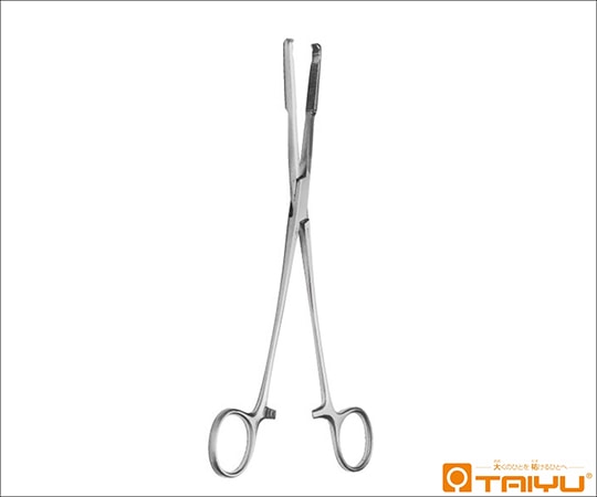 TAIYU（大祐医科工業） ツッパ鉗子 直 BOX 全長24cm TY-462C 1本（ご注文単位1本）【直送品】