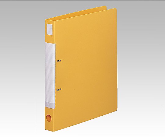 アズワン 介護記録ファイル 黄 HM603-5 1冊（ご注文単位1冊）【直送品】