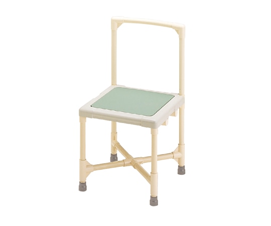 矢崎化工 シャワーいす 背もたれ型 （ターンテーブル無し・アジャスター無し） CAA-0301 1台（ご注文単位1台）【直送品】