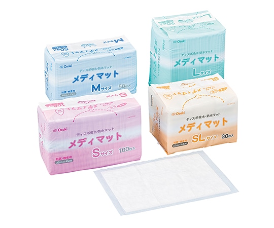 オオサキメディカル 滅菌メディマット M 25枚入(個包装) 84210 1箱(ご注文単位1箱)【直送品】