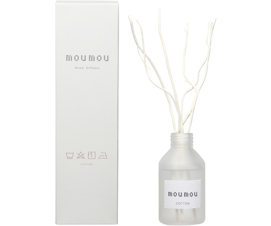 大香 moumou リードディフューザー コットン 1380-01 1個（ご注文単位1個）【直送品】