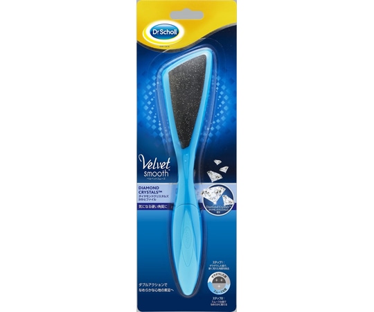 Scholl's Wellness Company ドクターショール ベルベットスムーズ ダイヤモンドクリスタルズ かかとファイル  1個（ご注文単位1個）【直送品】