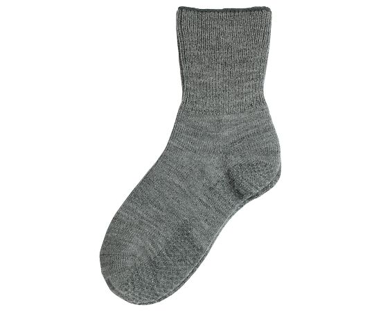 幸和製作所 テイコブじんわりあったかくつ下 婦人用 グレー UK03N 1足（ご注文単位1足）【直送品】