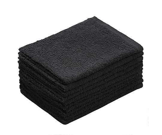 伊藤忠リーテイルリンク ダークカラーおしぼりタオル ブラック 1ケース（10枚×20袋入） OTD-1 1ケース（ご注文単位1ケース）【直送品】