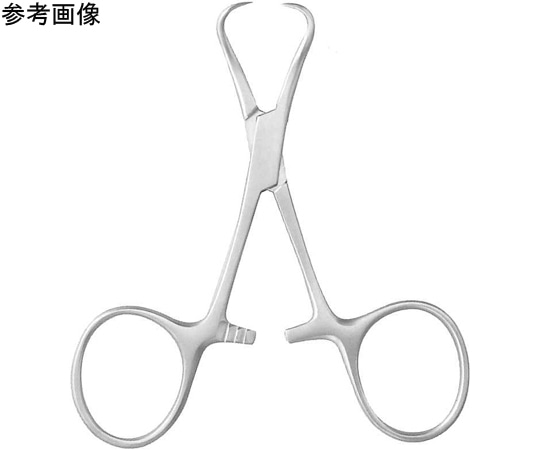 アズワン バックハウス型布鉗子 13.0cm 0-120-13 1本（ご注文単位1本）【直送品】