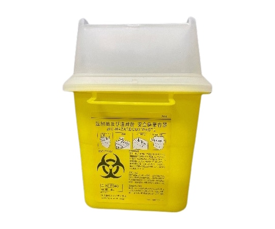 メドマイン 注射針回収容器 シャープセイフ 4L 40個入 F040 1箱（ご注文単位1箱）【直送品】