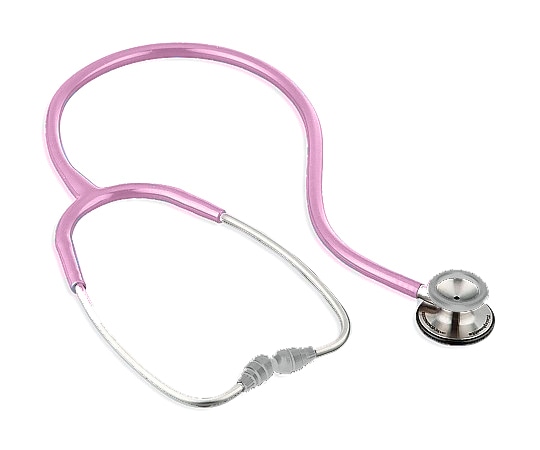 ケンツメディコ 聴診器[フレアーフォネット 小児用] （ピンク） 0137B306 1本（ご注文単位1本）【直送品】
