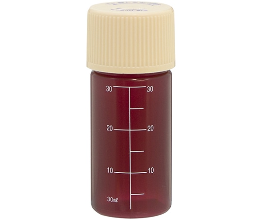 金鵄製作所 NK茶投薬瓶 30mL セーフティキャップ 白色目盛 1箱（200本入） B4350-00000 1箱（ご注文単位1箱）【直送品】