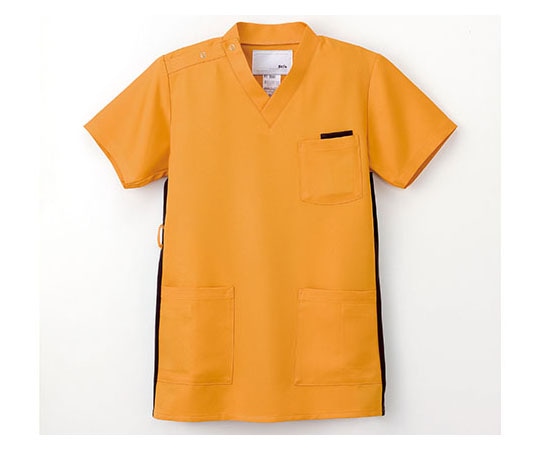 ナガイレーベン 男女兼用上衣 オレンジ SS RT5062 1枚（ご注文単位1枚）【直送品】