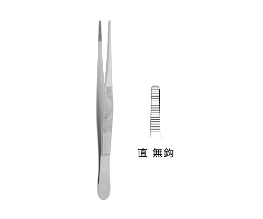 ジェイ・シー・ティ 外科鑷子 スタンダード JC01-0105 1個（ご注文単位1個）【直送品】