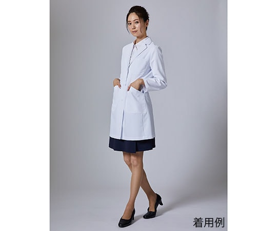 アプロンアパレル レディース診察衣 L 266-60AP 1枚（ご注文単位1枚）【直送品】