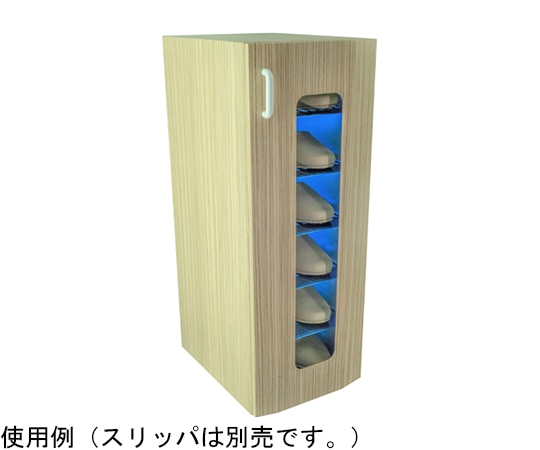 東邦歯科産業 UVクリーン キュート6足 光触媒・殺菌灯仕様 左取手 総木目調シート ゼブラウッドライト  1台（ご注文単位1台）【直送品】