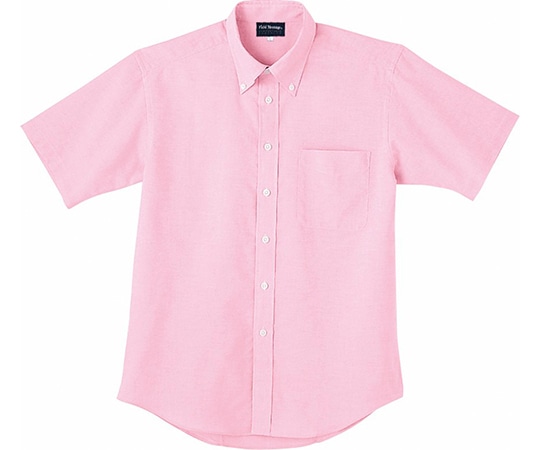 WHISEL（自重堂） 半袖シャツ ピンク L 43634 1枚（ご注文単位1枚）【直送品】
