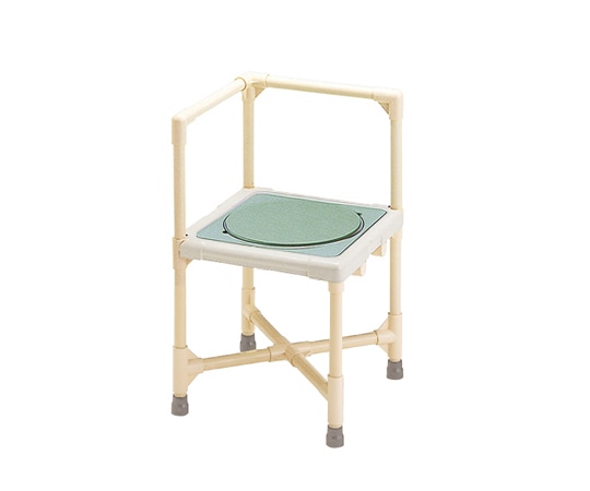 矢崎化工 シャワーいす L型 （ターンテーブルあり・アジャスター無し） CAT-0101 1台（ご注文単位1台）【直送品】