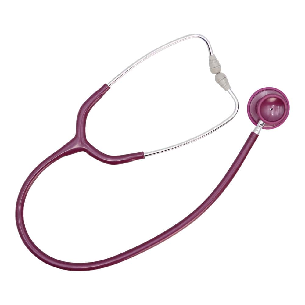 ケンツメディコ 聴診器（ナーシングフォネット）ダブル No.126Ⅲ パールプラム 0126B215 1本（ご注文単位1本）【直送品】