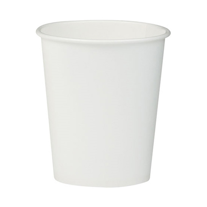 スマートバリュー ホワイト紙カップ 1パック(100個入) N243J-5 1パック(ご注文単位1パック)【直送品】