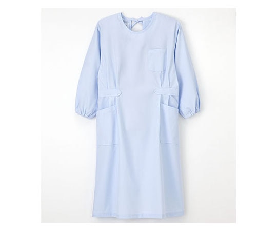 ナガイレーベン ケアガウン サックス EL KEX1140 1枚（ご注文単位1枚）【直送品】