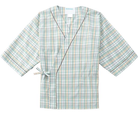 KAZEN 患者衣上衣 S 225-23 S 1枚（ご注文単位1枚）【直送品】