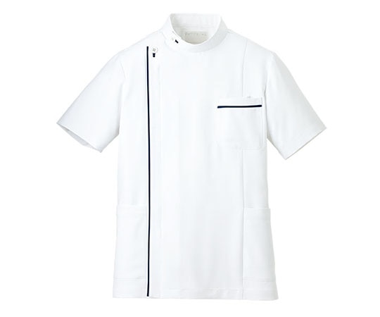 オンワード ジャケット メンズ ホワイト×ネイビー LL BR-4010 1枚（ご注文単位1枚）【直送品】