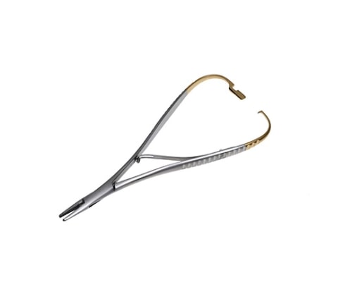 日本フリッツメディコ T/Cマッチュー持針器 16cm E014-114X 1個(ご注文単位1個)【直送品】