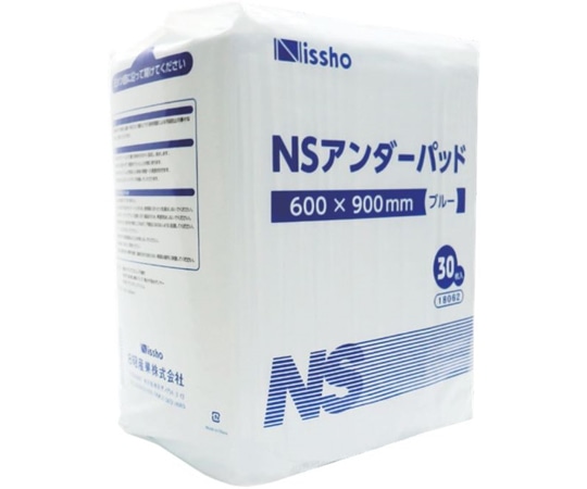 日昭産業 アンダーパッド 600×900mm 1セット（30枚×4袋入） 18062 1セット（ご注文単位1セット）【直送品】
