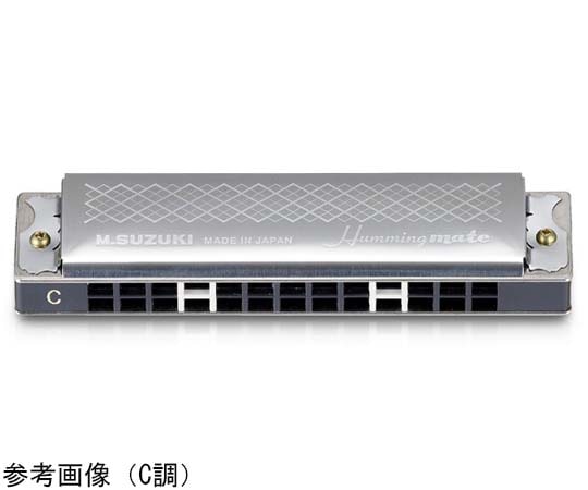 SUZUKI 13穴複音ハーモニカ ハミングメイト Am調 SU-13M 1個（ご注文単位1個）【直送品】