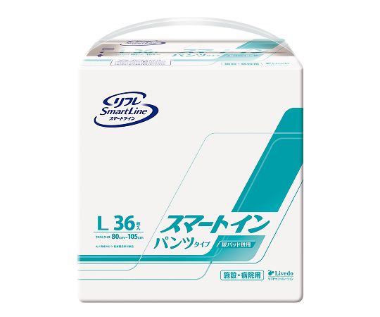 リブドゥコーポレーション リフレ スマートライン スマートイン パンツタイプ L 36枚×4袋 17811 1ケース（ご注文単位1ケース）【直送品】