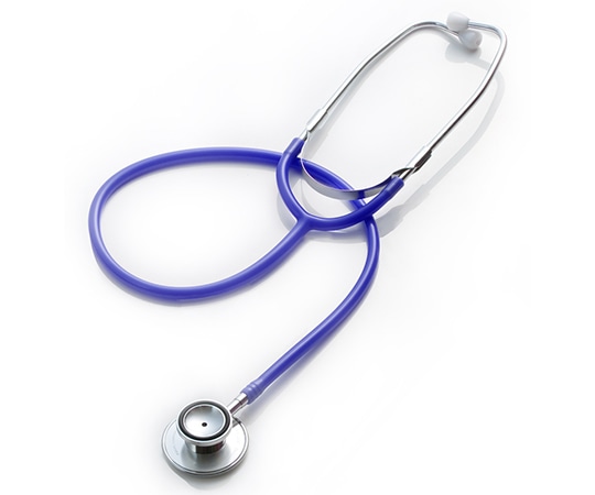 フォーカルコーポレーション シャープスコープ 外バネタイプ ヘッド:シルバー チューブ:ブルー FC-202 1本（ご注文単位1本）【直送品】