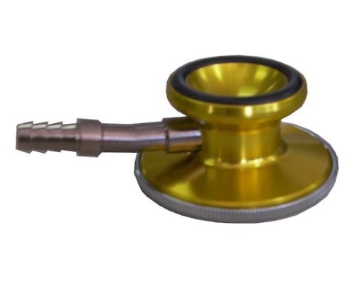 ケンツメディコ チェストピース ダブル YAMASU イエロー 1120F403 1個（ご注文単位1個）【直送品】