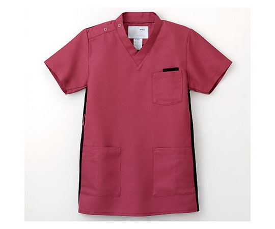 ナガイレーベン 男女兼用上衣 バーガンディ SS RT5062 1枚（ご注文単位1枚）【直送品】