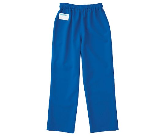 KAZEN 手術スラックス（男女兼用） ロイヤルブルー LL 155-85 LL 1枚（ご注文単位1枚）【直送品】