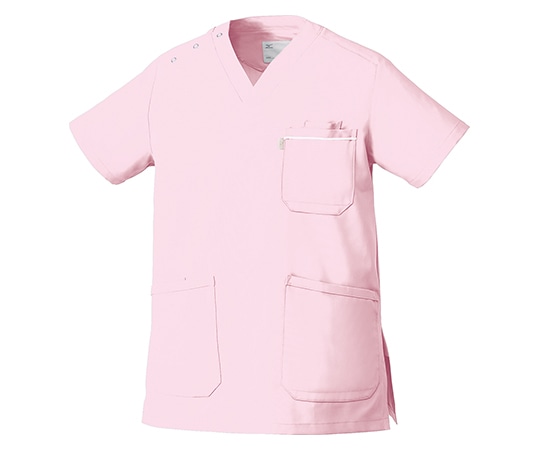 ミズノ（チトセ） 男女兼用スクラブ ピンク 3L MZ0018-C-2-3L 1枚（ご注文単位1枚）【直送品】