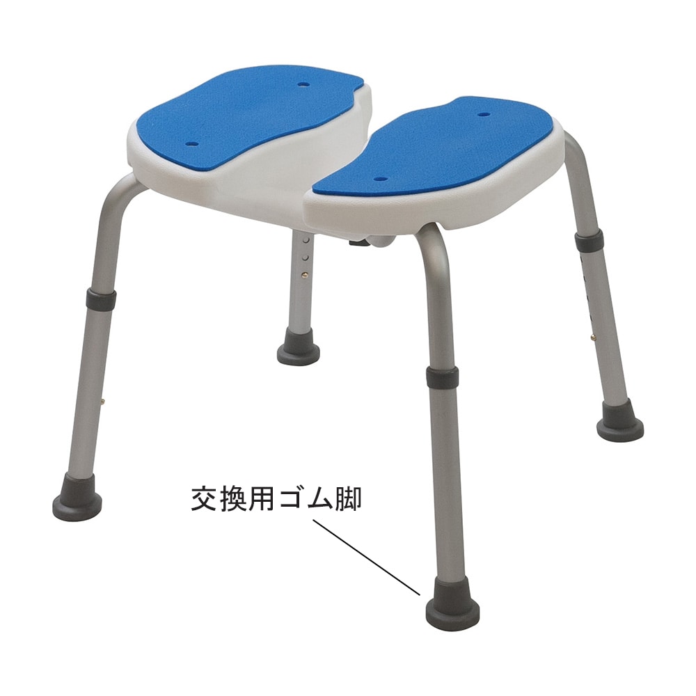 光華 U字座面シャワーチェア 交換用ゴム脚 1セット（4個入）  1セット（ご注文単位1セット）【直送品】