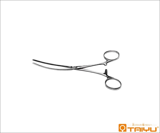 TAIYU（大祐医科工業） 小児用腸鉗子 直 ネジ止 全長15cm TY-712AS 1本（ご注文単位1本）【直送品】