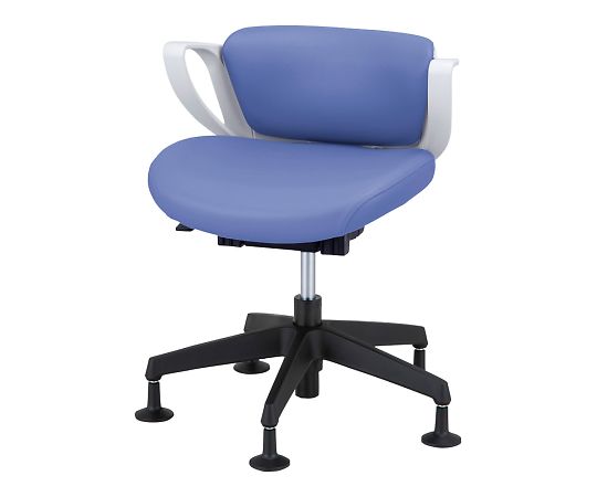 ナビス（アズワン） 患者用いす ピコラ スペーサー脚 ネイビー KK-2N 1個（ご注文単位1個）【直送品】